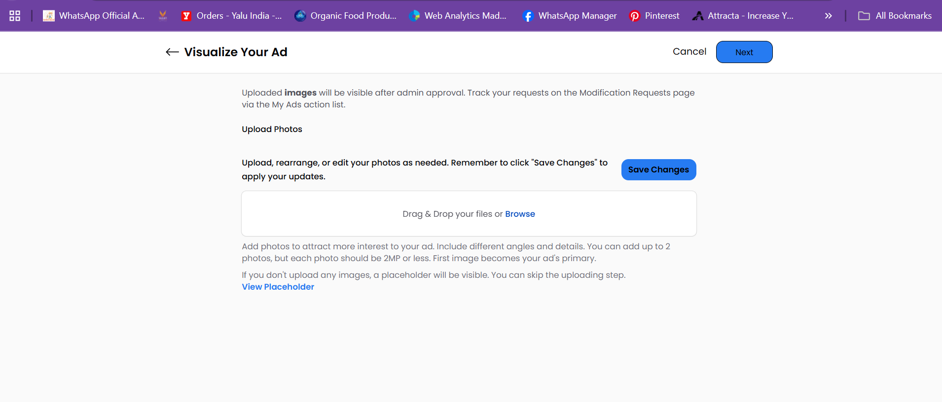 Upload Images